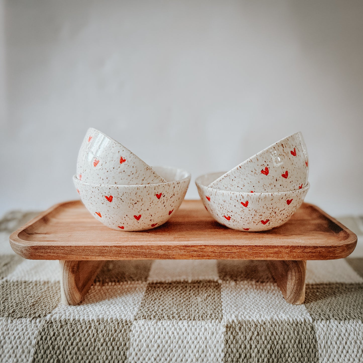 Baby Heart Speckled Ramekin