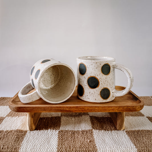 16oz Speckled Dot Mug