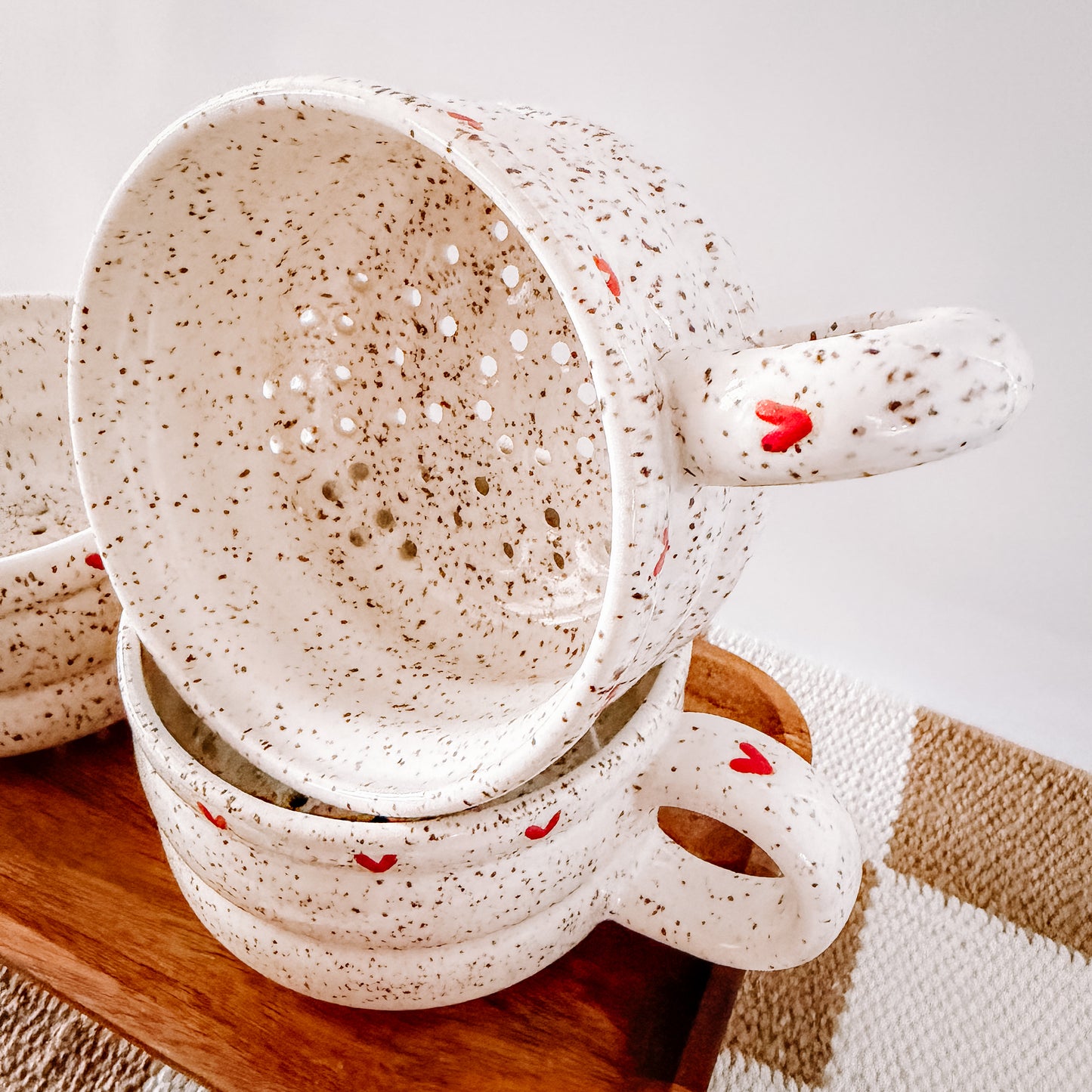 Speckled Heart Berry Bowl