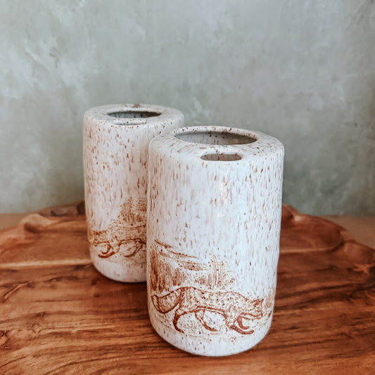 16oz Speckled Fox Travel Mug