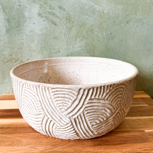 Speckled Swirl Mixing Bowl