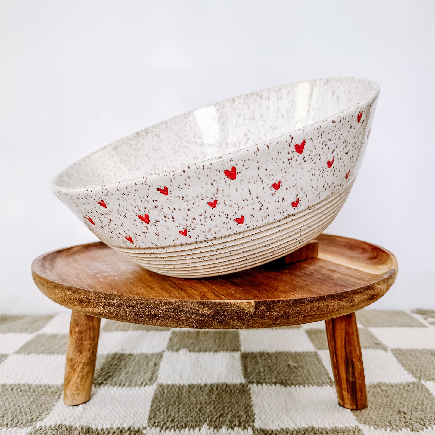 10.5" Baby Heart Serving Bowl