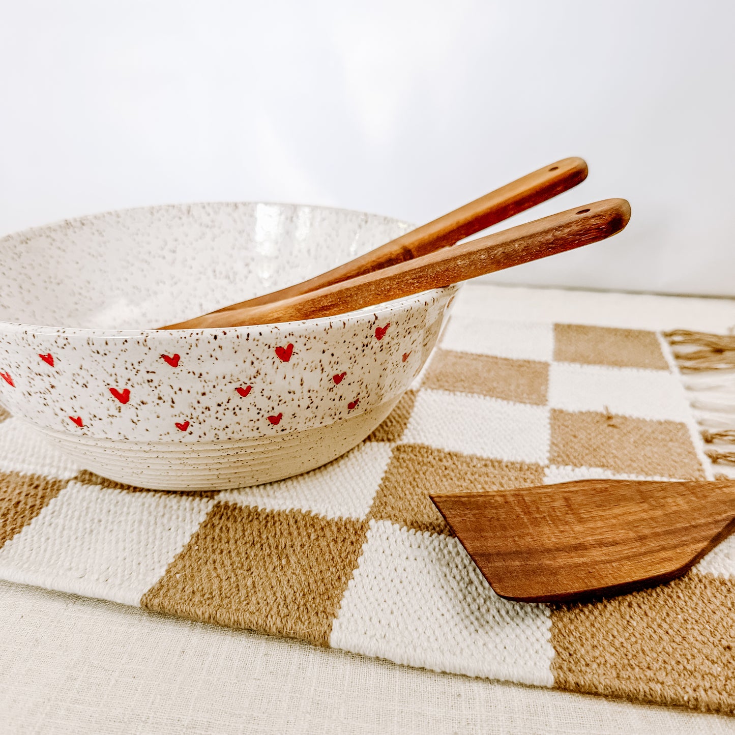 10.5" Baby Heart Serving Bowl