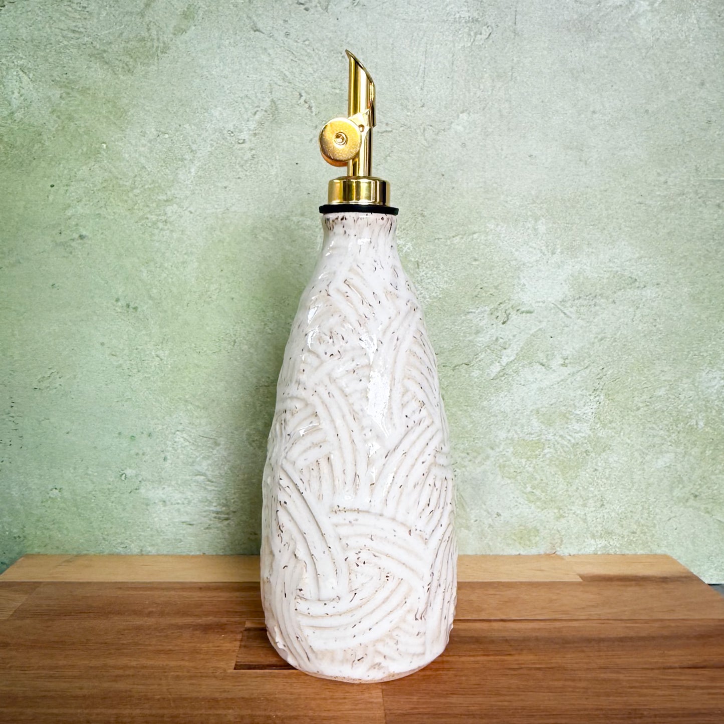 12oz Speckled Swirl Oil Bottle