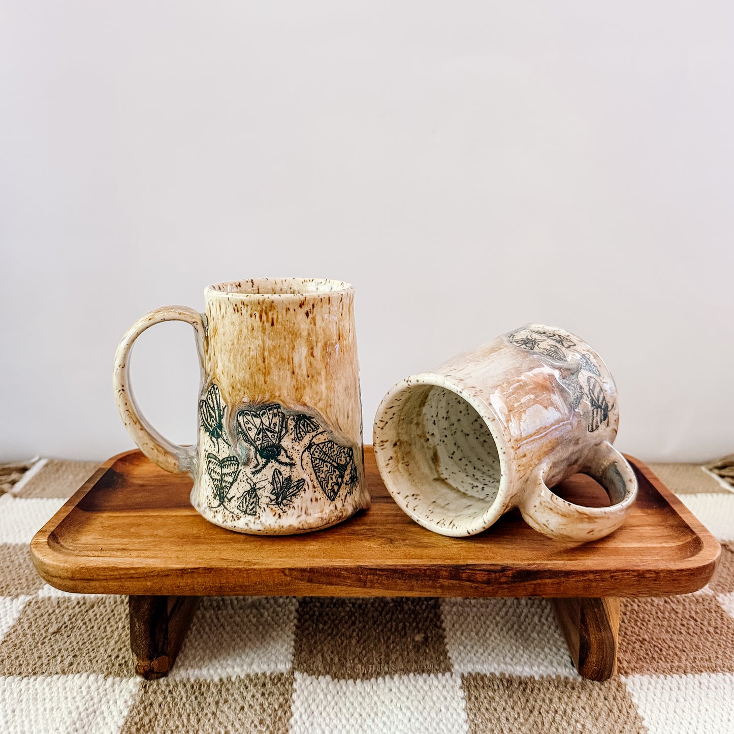 12oz Speckled Moth Mug