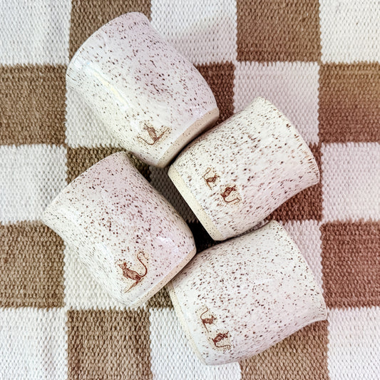 Speckled Mouse Thumb Tumbler