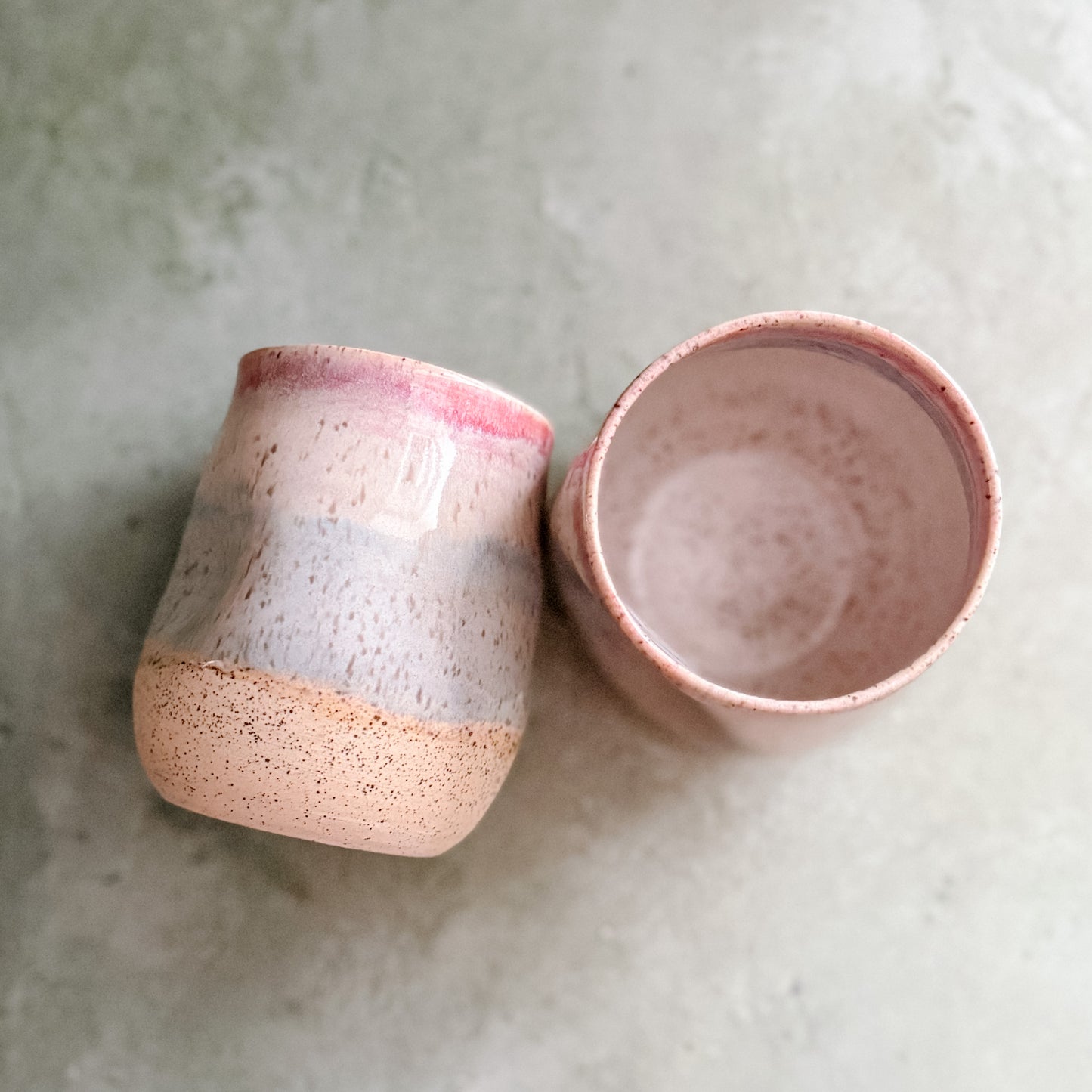 Gradient Sky Blue Thumb Tumbler