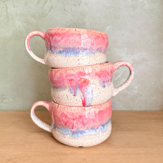 4" Speckled Berry Bowl with Handle