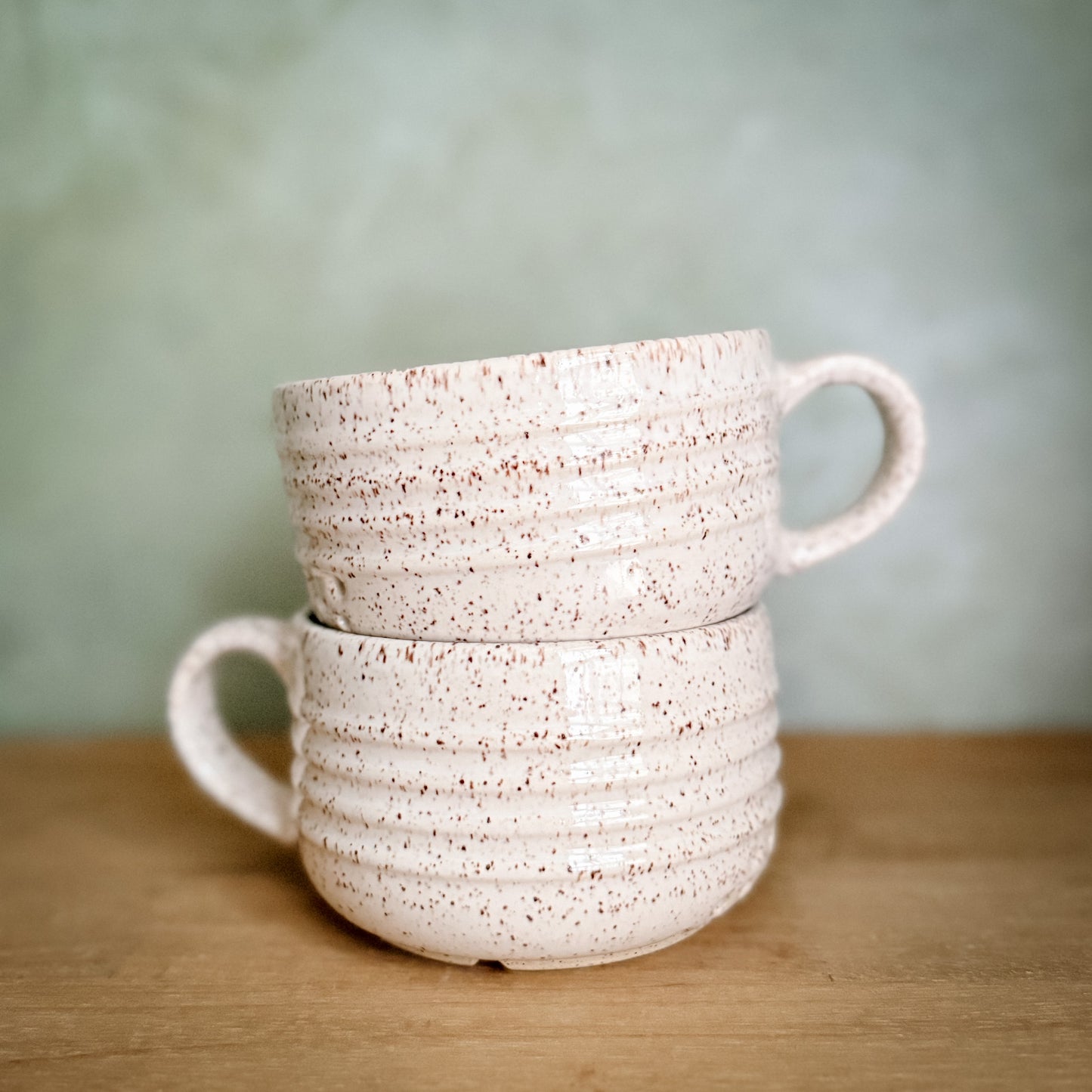 4" Speckled Berry Bowl with Handle