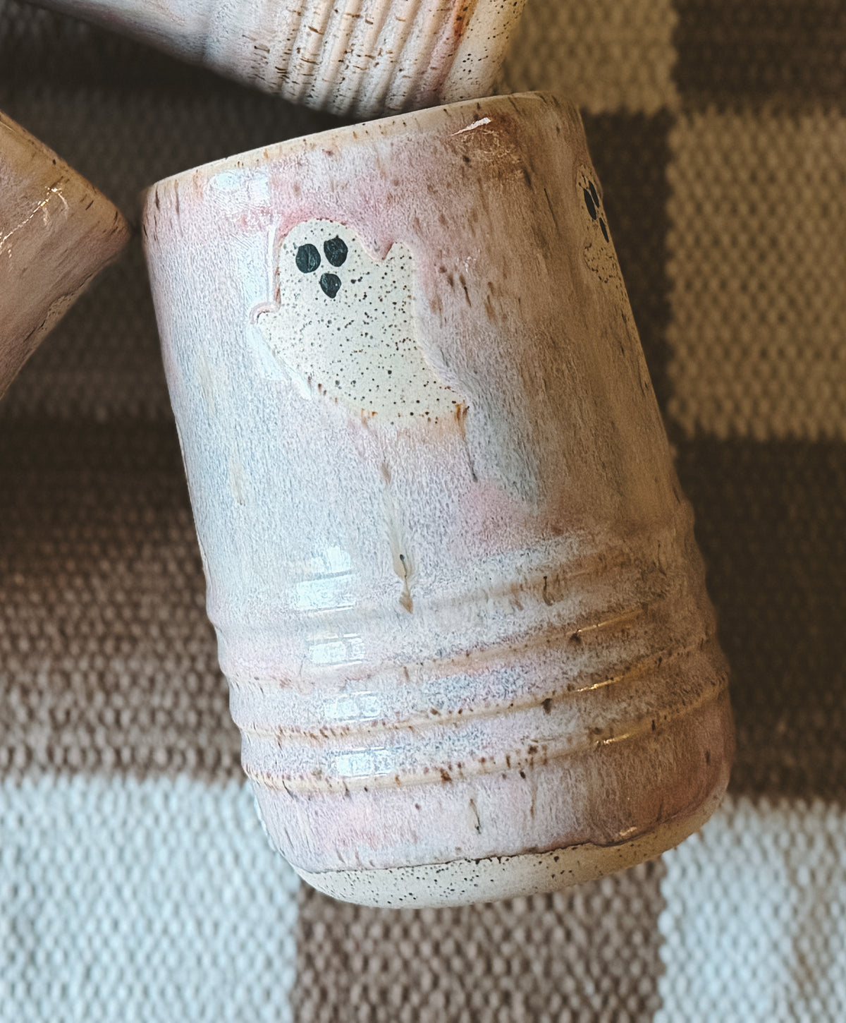 18oz Pink Ghostie To-Go Tumbler
